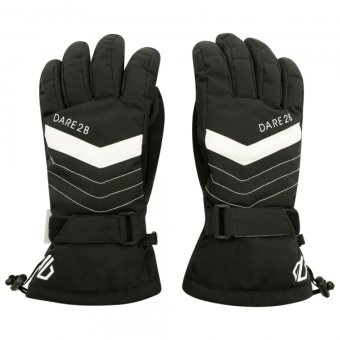 Handschuhe Dare2B Charisma Glove Black/White 
