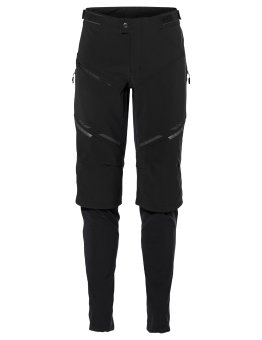 Trouser VAUDE Men's Virt Softshell Pants II black/black 